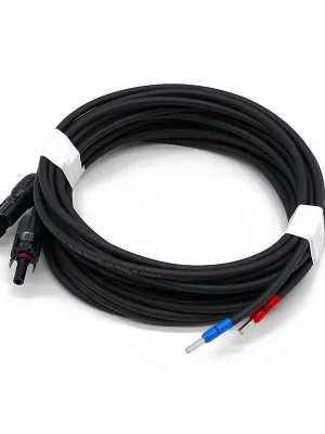 2 x Solární kabel 4mm² s koncovkami MC4 5m Výhodná Nabídka