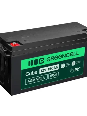 Bezúdržbová baterie Green Cell AGM32 12V 150Ah VRLA Vrácení Zdarma