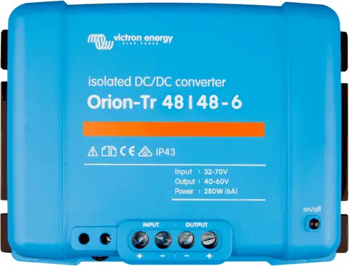 Konvertor DC/DC Orion-Tr 48/48V-6A 280W IP43 Izolovaný Objednat Nyní