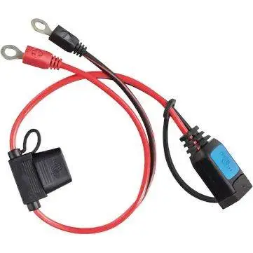 Kabel s oky M8 a 30A pojistkou pro nabíječky BluePower IP65 Aktuální