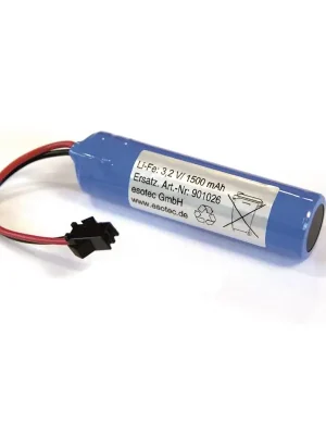 Náhradní baterie Esotec 901026 Li-Fe-Po 1500mAh 3,2V Oblíbený