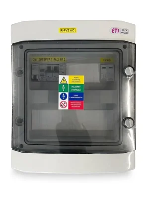 Ověřený Předpřipravený fotovoltaický rozváděč AC IP65 pro 1F systém Victron