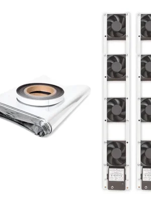 Sada 2x Ventilátor pod radiátor Termik + 1x Reflexní fólie za radiátor EcoSavers Koupit Online