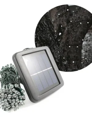 Solární LED řetěz SolarCentre Elan SS9943 100 LED / 10m studená bílá Kup Teď