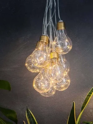 Top Prodej Solární LED řetěz SolarCentre LVB20 Lumify Vintage s USB - 20 světel