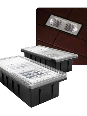 Solární dlaždicové osvětlení SolarCentre Paverlight SS9787 (balení 2 světel) Cenová Bomba