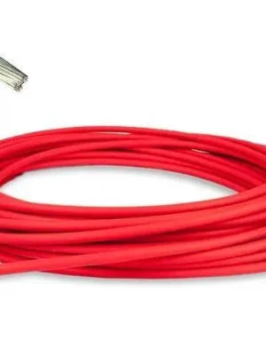 Zlevněný Solární kabel jednožilový 4mm červená - 1m