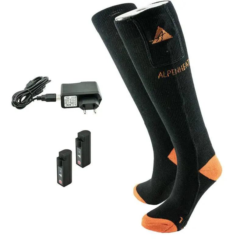 Akce Vyhřívané ponožky Alpenheat FIRE-SOCKS bavlna velikost M
