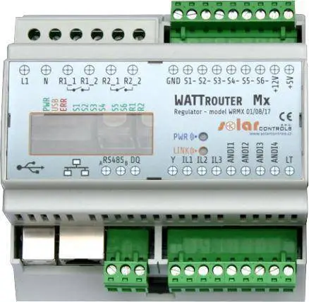 Vrácení Zdarma WATTrouter Mx 100A - Samostatný regulátor