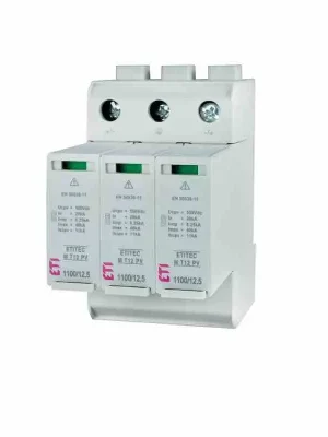 Svodič pro fotovoltiku T1+T2 ETI 002440511 ETITEC M T12 PV 1100/12,5 Y Akční Cena