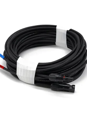 Originální 2 x Solární kabel 6mm² s koncovkami MC4 40m
