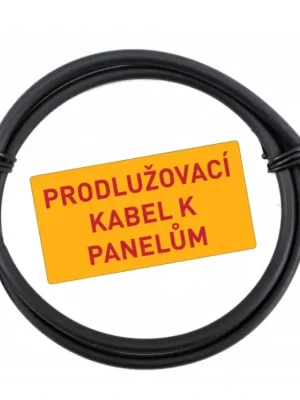 Akční Nabídka Prodlužovací solární kabel 4 mm², UV ochrana - s konektory - 3m