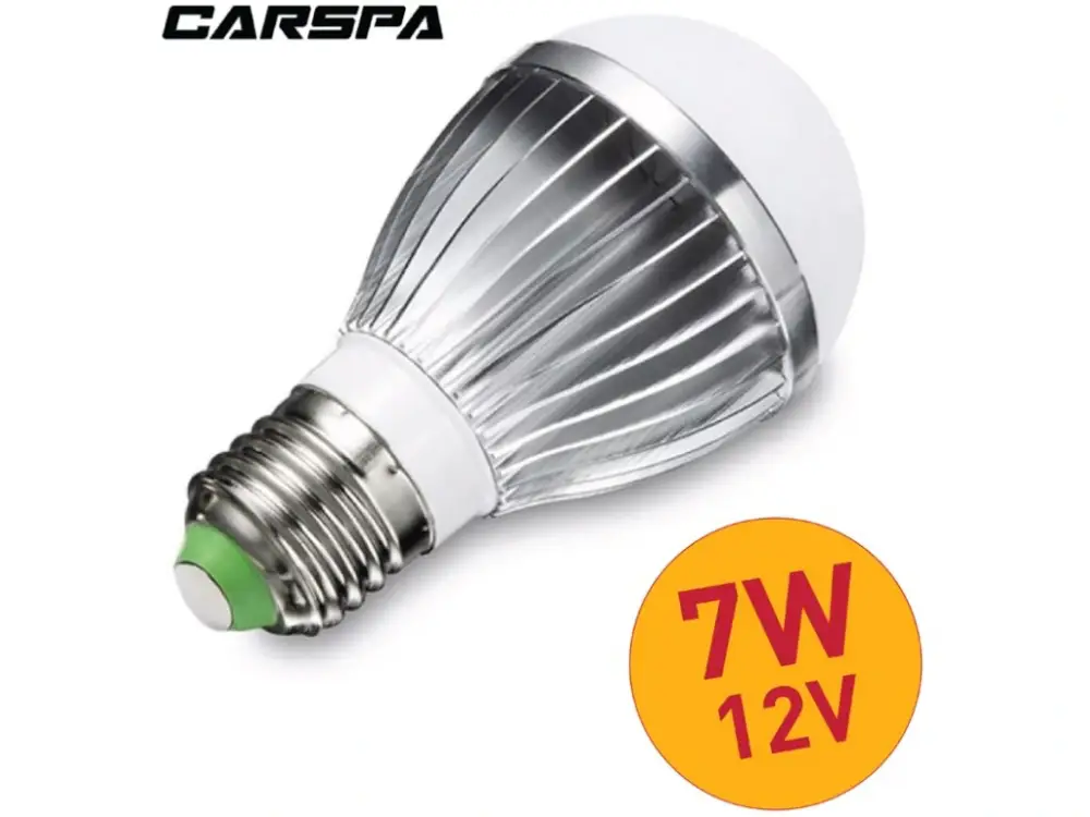 Omezená Nabídka LED žárovka CARSPA BL-D-7WW 7W 12V E27 840Lm 2700-3500K teplá bílá