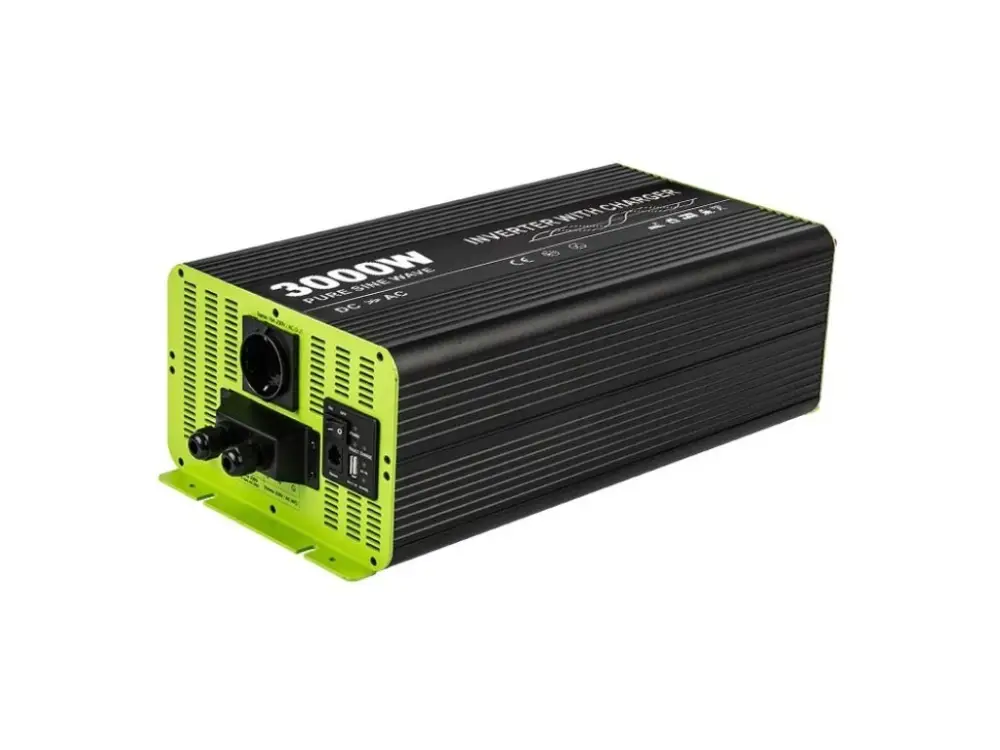 Nová Kolekce KOSUN měnič napětí s nabíječkou DC24V / AC230V, 3000W