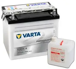 VARTA POWERSPORTS 24Ah/12V 200A(12N24-4) Horká Nabídka