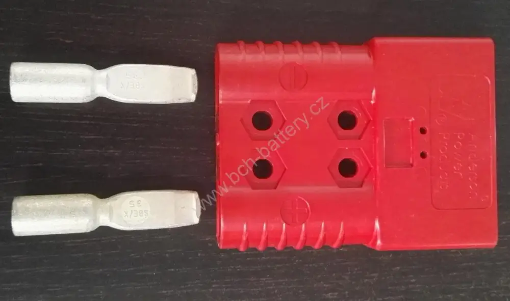 Levný Rema SRE 160A / SBE 160 / SBX 175, Kontakty 35mm ČERVENÝ / red, 24V