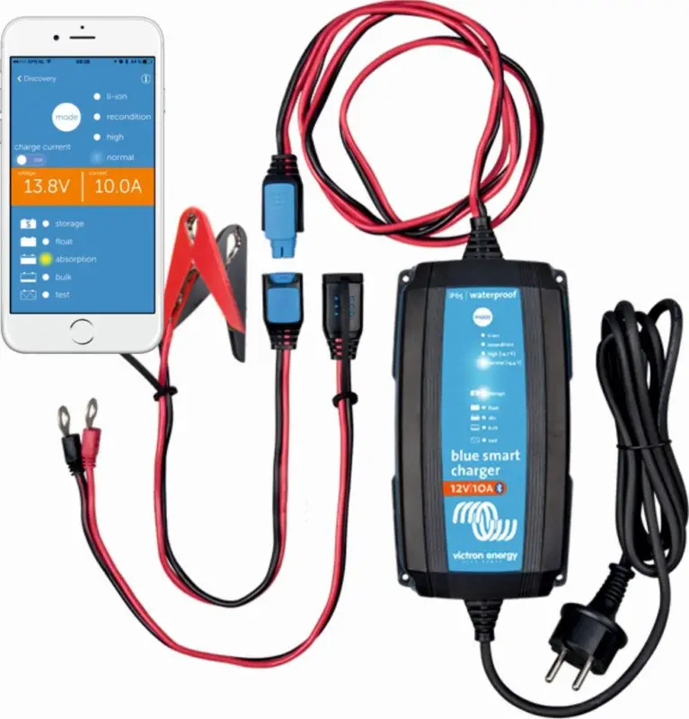 Nabíječka Victron Energy BlueSmart 24V/8A, 30-80Ah,IP65 Nová Kolekce