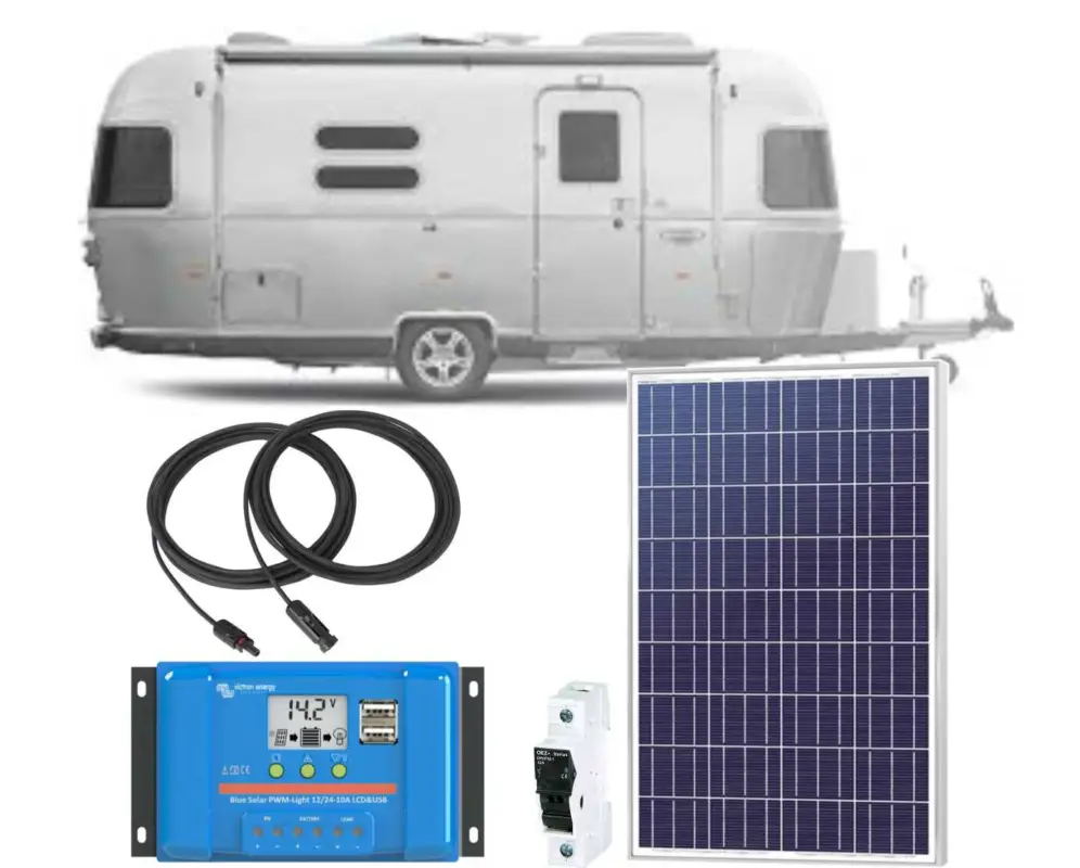 Cenově Výhodný 260Wp 12V sestava Victron Energy caravan pro karavany