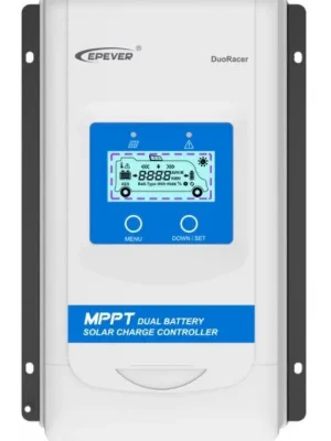 Zlevněný MPPT solární regulátor EPever 60VDC/ 10A DuoRacer - 12/24V