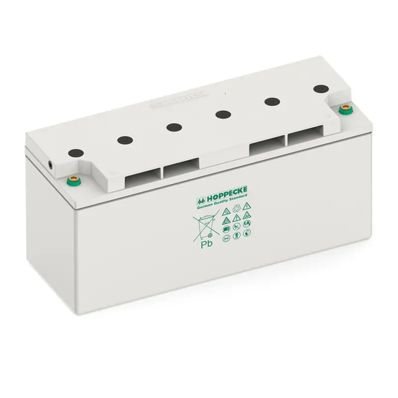 Poslední Šance AGM trakční baterie Hoppecke Trac bloc 12 TB 130, 12V / 150Ah C5, 130Ah C20, póly M8, 3213307130