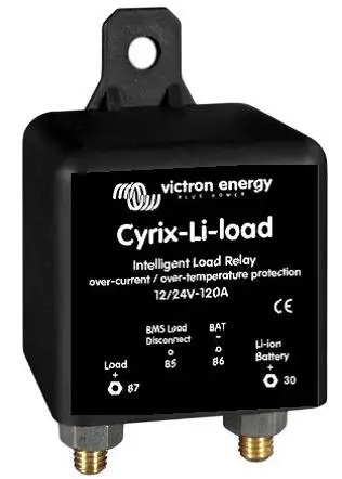 Bezpečná Platba Victron Energy Cyrix-Li-Load 24/48V 120A, Inteligentní propojovač LiFePO4 baterie od zátěže