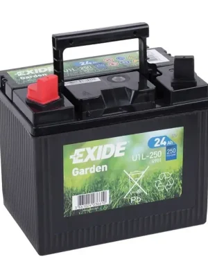 Akce Motobaterie EXIDE BIKE GARDEN 12V 24Ah 250A 197x132x186 levá (U1L-250)