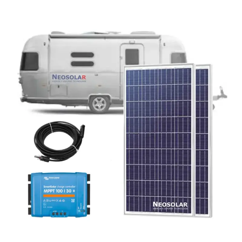 350Wp sestava Victron Energy caravan (MPPT) Výprodej