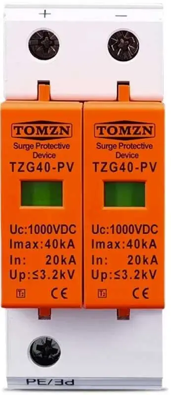 Přepěťová ochrana Tomzn TZG40-PV, 1000VDC na DIN lištu Nová Kolekce
