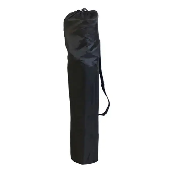 Černý transportní vak na skládací kempingové křeslo 80 x 22 cm Odolný úložný obal s popruhy pro snadné přenášení a ochranu Akční Nabídka