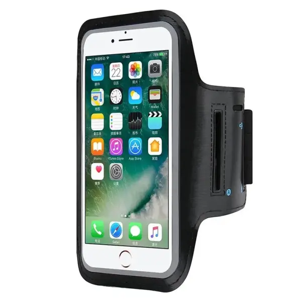 Sportovní univerzální pouzdro na ruku pro mobilní telefon flexibilní pás pro běh fitness posilovna ochranné lehké nošení Omezená Nabídka