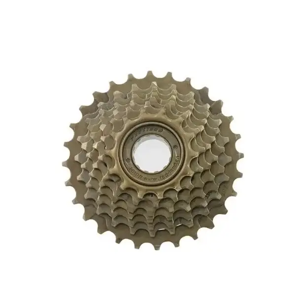 Nejlepší Volba 7rychlostní volnoběžka 14-28T, bez pozicování, pro MTB a silniční kola, 34mm vnitřní závit, nerezová ocel