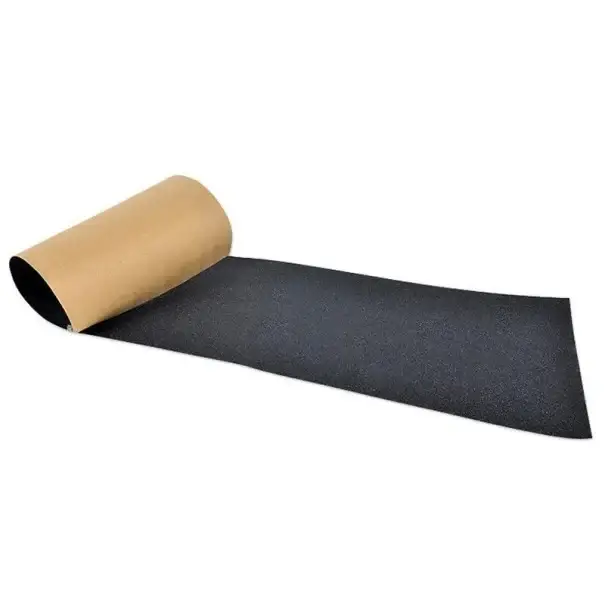 Grip tape papír na skateboard protiskluzový povrch 80 × 20 cm černá samolepicí vrstva pro skateboard desku a stabilní jízdu Pouze Dnes