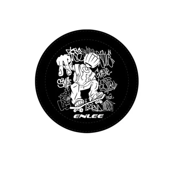 Kup Teď Ochranný kryt kotoučové brzdy kola proti nečistotám 320 mm design graffiti postava na skateboardu nástroj pro údržbu MTB a silniční kola