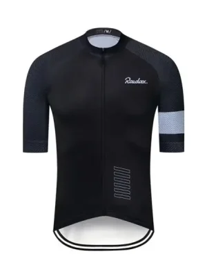 Značkový Pánské cyklistické sportovní triko s krátkým rukávem na zip pro cyklistiku, sport a venkovní aktivity