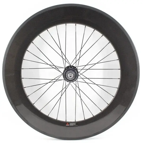 Přední silniční karbonové kolo bezdušové 88 mm šířka ráfku 25 mm uhlíkové vlákno 3K UD 12K pro silniční cyklistiku Výhodná Nabídka