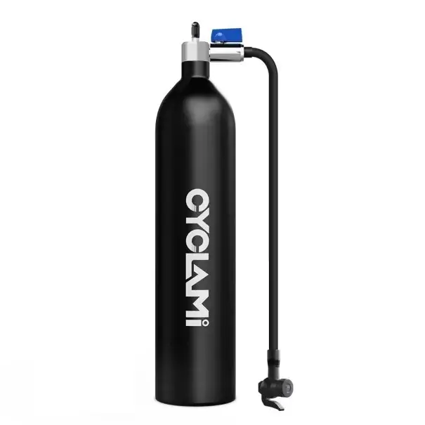 Přenosná cyklistická pumpa s manometrem 275x37,8x25 mm Vysokotlaká ruční hustilka na kolo Schrader Presta ventil Slitinové tělo Sezónní Sleva