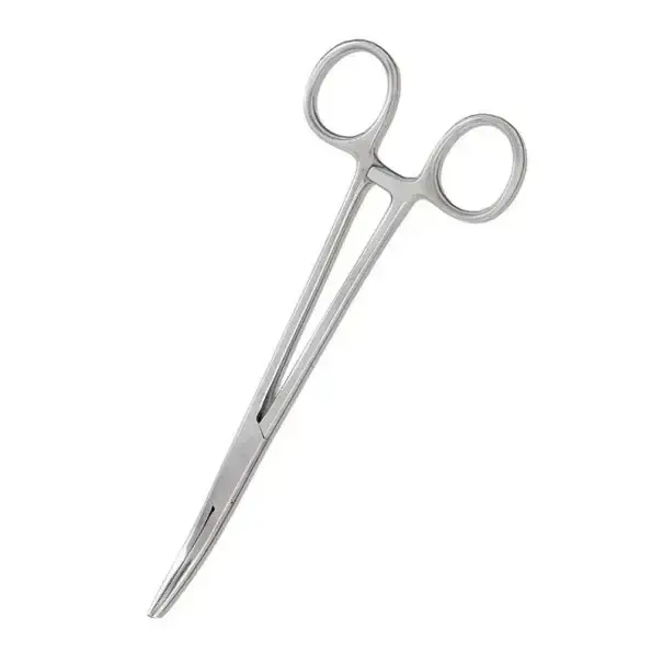Rybářské kleště z nerezové oceli se zahnutým hrotem na odstranění háčků 18 cm Pevné rybářské kleště s ergonomickou rukojetí Odolné kleště na vyproštění háčků Rychlé Dodání