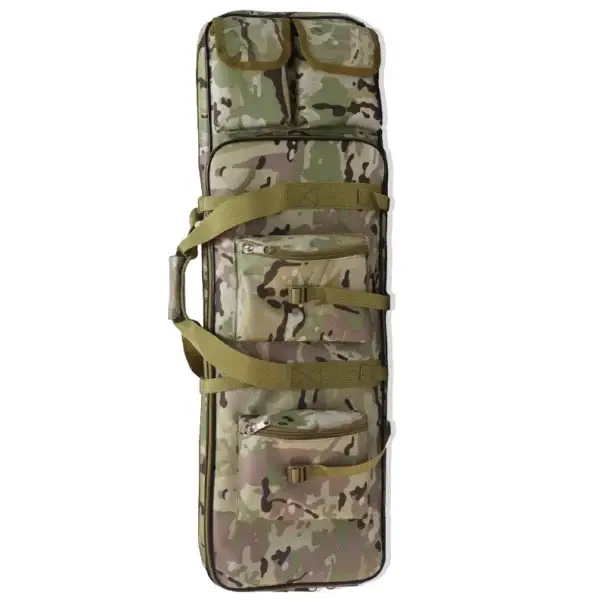 Taktická střelecká taška Střelecká brašna Kempingová taška Taktická taška s několika kapsami Batoh na ochranu zbraní 81 x 25 x 60 cm Maskáčový vzor Omezená Nabídka