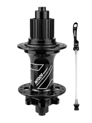 Zadní náboj kola 28 děr 141x10 mm MS 12 rychlostí hliníková slitina černý pro MTB kola s rychloupínákem Cenový Hit