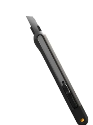 Zalamovací nůž HT4009 Vysouvací pracovní nůž s ergonomickým tělem Čepel pro přesné řezy Papír balíky fólie Kancelář domácnost Nejlepší Volba