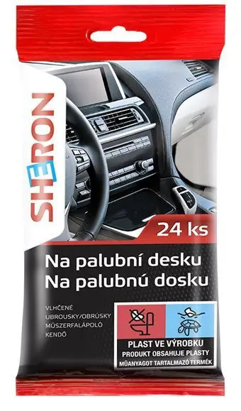 Ubrousky vlhčené na palubní desku - 24ks Kup Teď