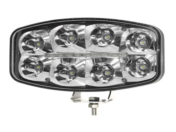 Svítilna pracovní LED - přídavný světlomet - 245x140mm, 12-48V, 8 CREE LED, 80W, 4800Lm Originální