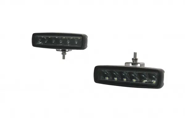 Svítilna pracovní LED - přídavný světlomet - 160x46mm, 10-32V, 6x5W OSRAM LED, 2259 Lm, R112 a R10 Ověřený