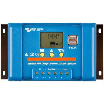 Přímo Od Výrobce Regulátor PWM solární regulátor Victron Energy BlueSolar-LCD&USB 20A