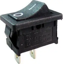Jen Po Omezenou Doba Přepinač kolébkový OFF-ON 1pol.250V/3A černý