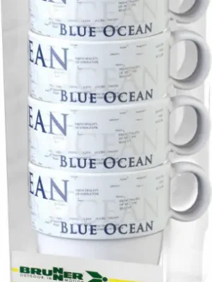 Akce Sada hrnků Brunner Blue Ocean, 4Ks