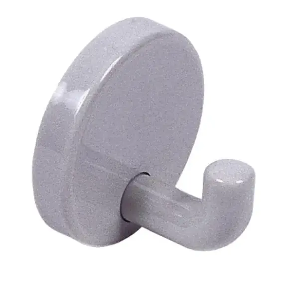 Objednat Nyní Háček/věšák na stěnu kulatý průměr 40 mm světle šedý