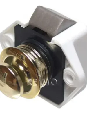 Zamykací systém Push Snap Mini kulatý 1 ks zlatá Cenově Výhodný