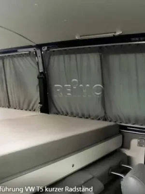 Zatemňovací závěs na zadní okna pro Ford Transit Custom (2014-) dvouvrstvý šedý/černý Koupit Online
