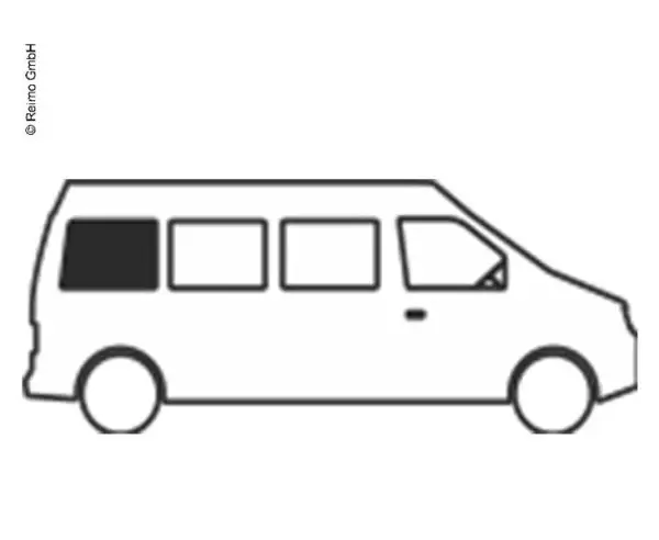 Odeslání Ihned Boční posuvné okno CARBEST pro VW Crafter (2018- ), zadní levé, 883x682mm, tónované